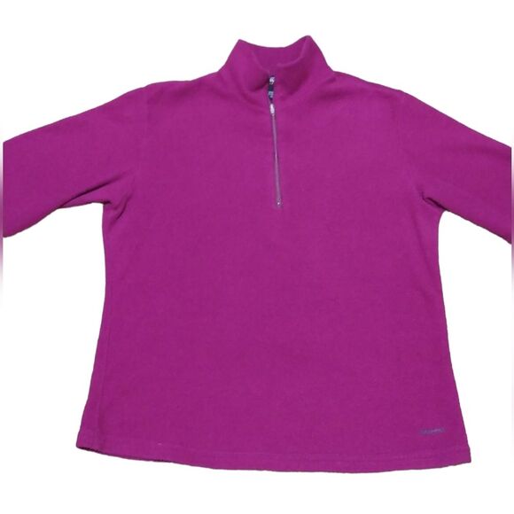 Vintage Patagonia Sweater Capilene 1/4 Zip Mock Pullover Fleece - Picture 2 of 8